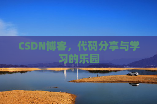 CSDN博客，代码分享与学习的乐园